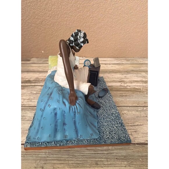 Annie Lee Sass 'n Class "Blue Monday" 1998 African American Decor - No Box - Picture 4 of 13